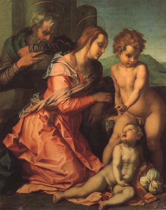Andrea del Sarto Holy Family fgf China oil painting art
